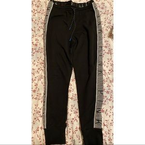 PINK black joggers